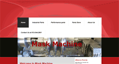 Desktop Screenshot of maskmachine.com